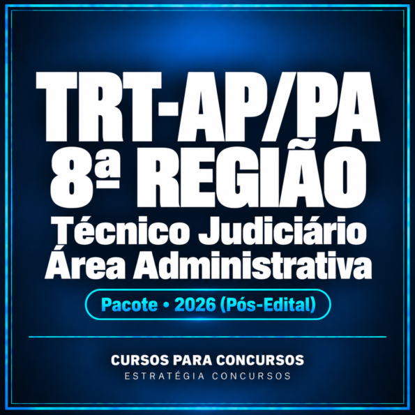 TRT 8 Técnico Administrativo — Estratégia Concursos