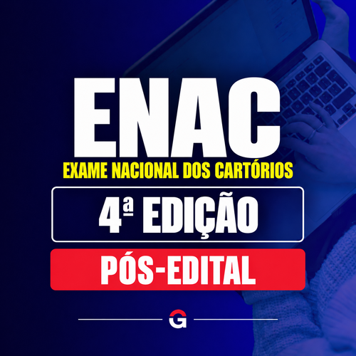 Rateio ENAC - Exame Nacional dos Cartórios - 4ª edição (Pós-Edital)