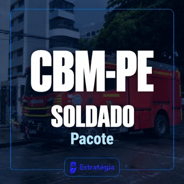 Rateio CBM-PE (Soldado) Pacote