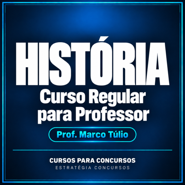 Curso Regular para professor de História (Prof. Marco Túlio)