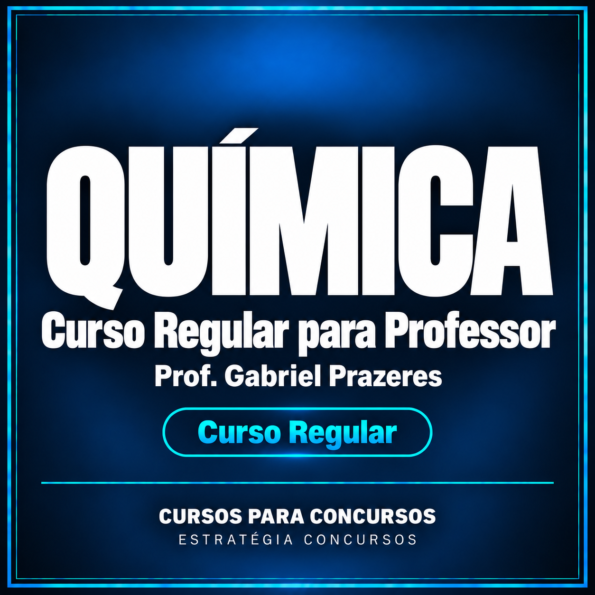 Curso Regular para Professor de Química (Prof. Gabriel Prazeres)