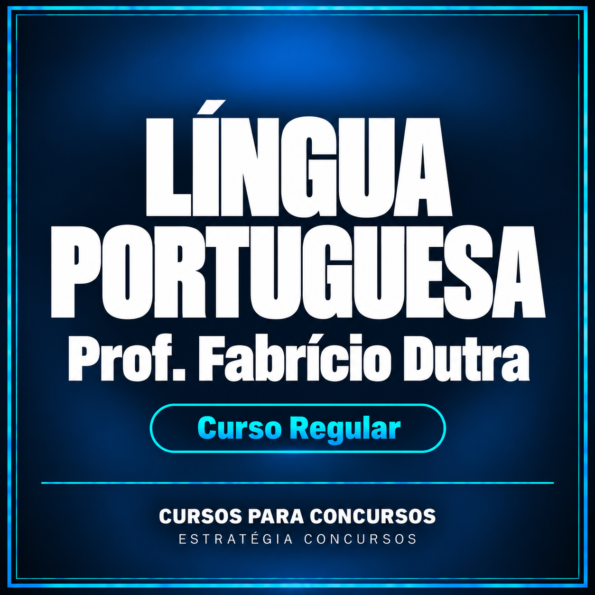 Curso Regular de Língua Portuguesa (Prof. Fabrício Dutra)