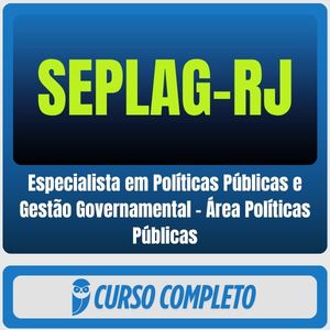 SEPLAG-RJ (Especialista em Políticas Públicas e Gestão Governamental - Área Políticas Públicas) Pacote - 2026 (Pós-Edital)