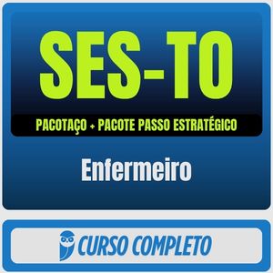 SES-TO (Enfermeiro) Pacotaço - Pacote Teórico + Pacote Passo Estratégico- 2026 (Pós-Edital)