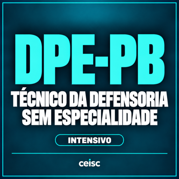 DPE-PB | Técnico da Defensoria - Sem Especialidade | Intensivo
