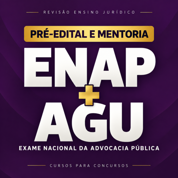 Rateio Pré-Edital e Mentoria ENAP + AGU