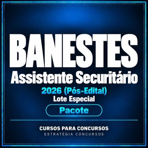 Rateio Banestes Assistente Securitário 2026 — Estratégia — CPC