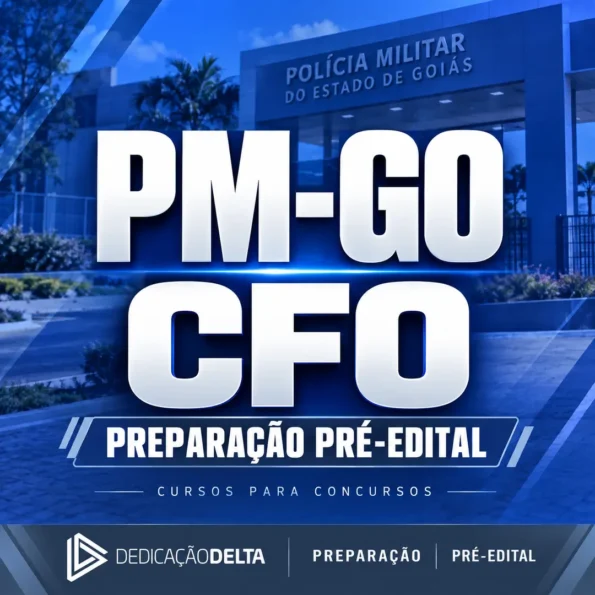 PREPARAÇÃO PRÉ EDITAL CFO POLÍCIA MILITAR GOIÁS
