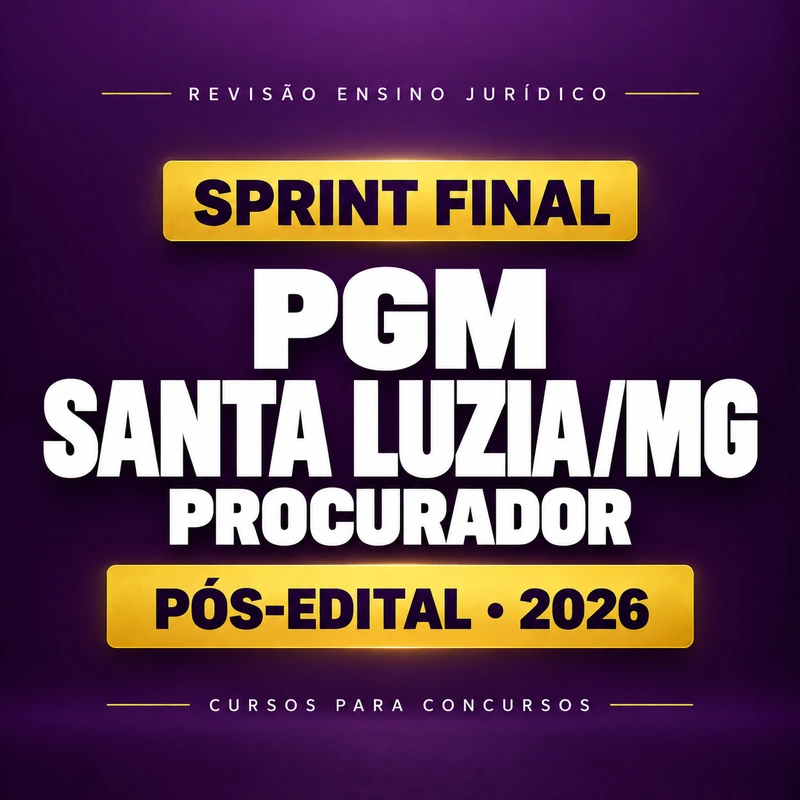 Sprint Final PGM/Santa Luzia
