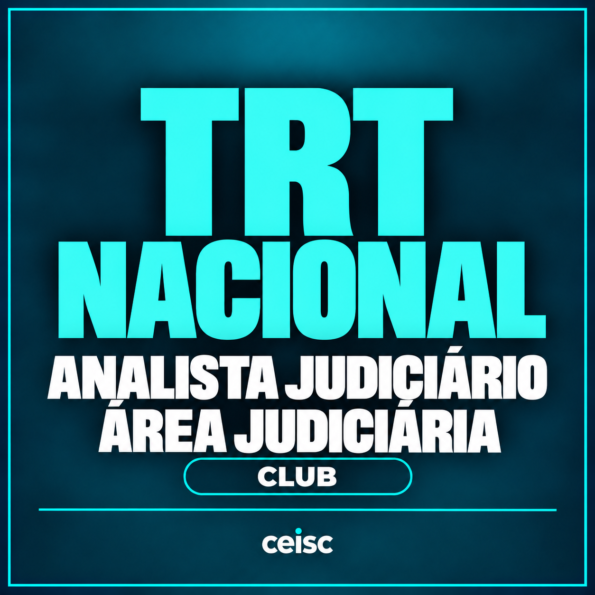 TRT Nacional Club | Analista Judiciário - Área Judiciária